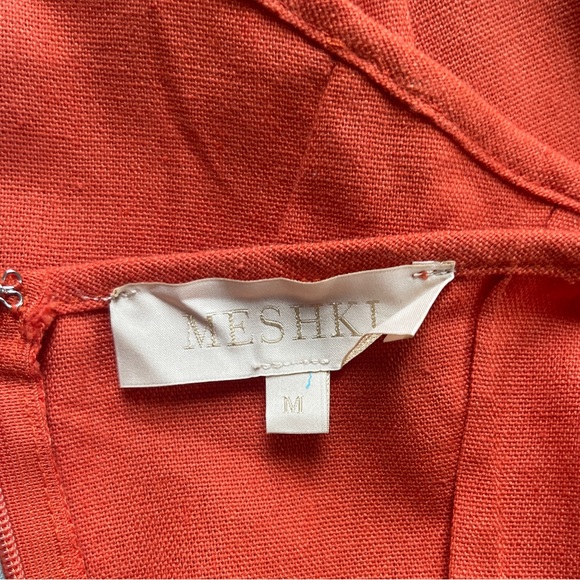 Meshki Ellie Halter Dress With Split - Picture 6 of 7